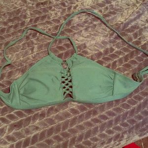 Green swim wear